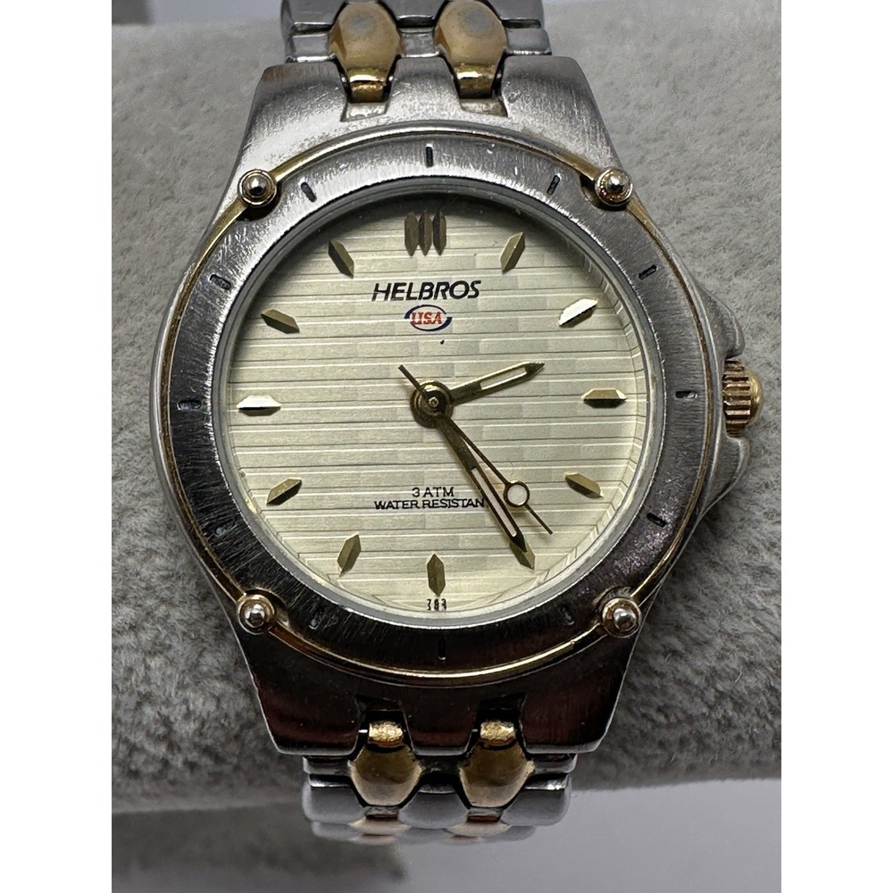 helbros‎ USA 8251 New Battery Ladies Watch 27MM 5.75" K26